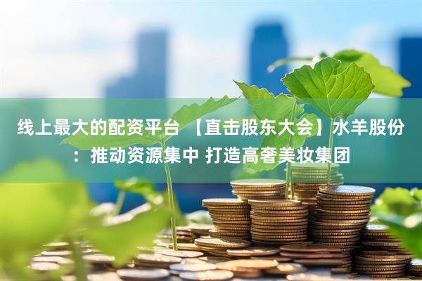 线上最大的配资平台 【直击股东大会】水羊股份：推动资源集中 打造高奢美妆集团